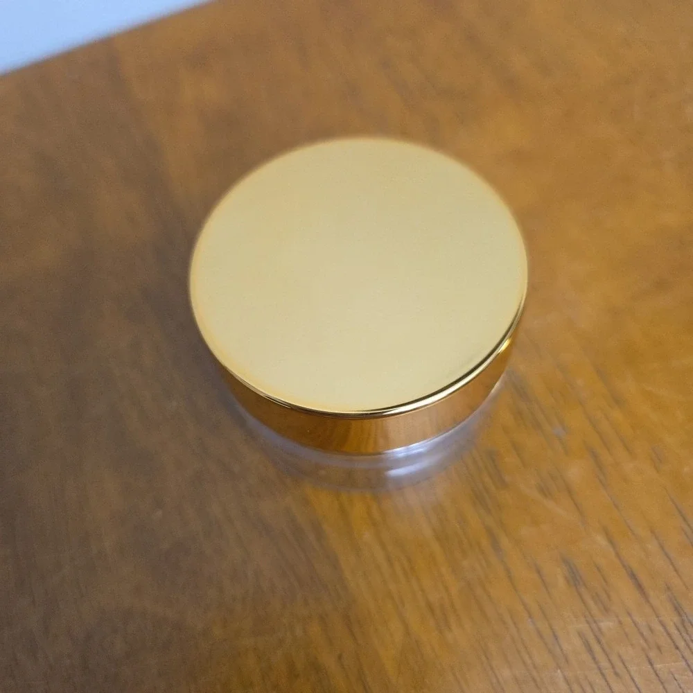 99 Satinior Plastc Jars Clear With Gold Lid 1oz Lot Lotions‎ Balms Soaps